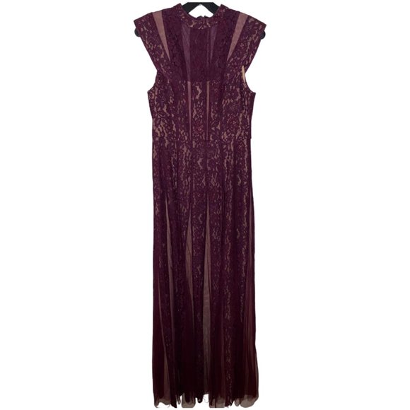 BCBGMAXAZRIA Lace Gown - Picture 2 of 3